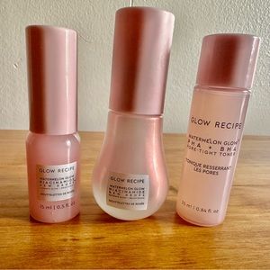 Glow recipe watermelon glow Dew Drops bundle